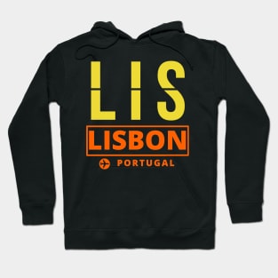 LIS - Lisbon airport code Hoodie